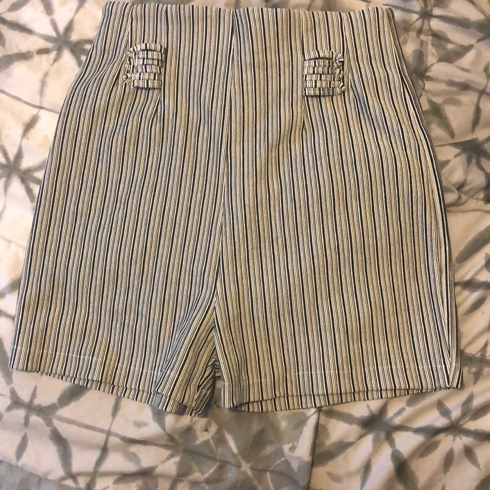 High waisted shorts